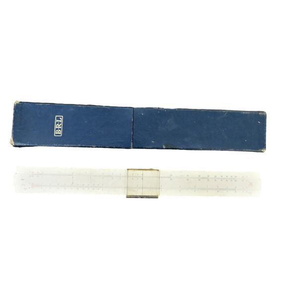 Vintage English Blundell B R L 10" Slide Rule - Picture 1 of 7